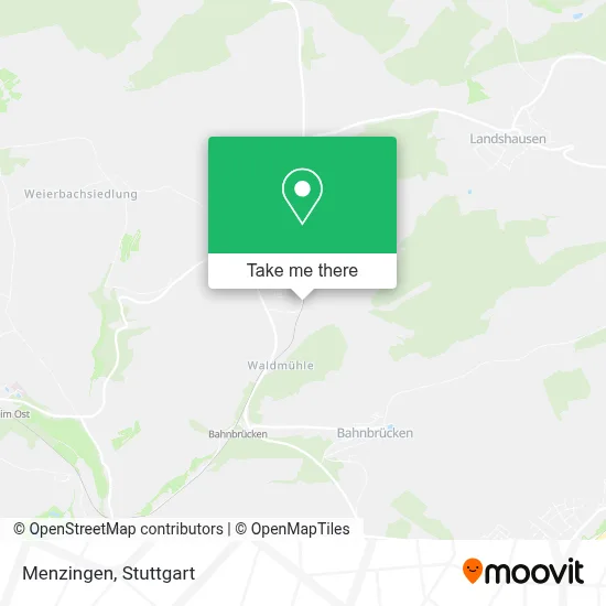 Menzingen map