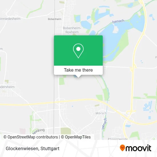 Glockenwiesen map