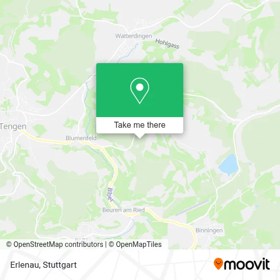 Erlenau map