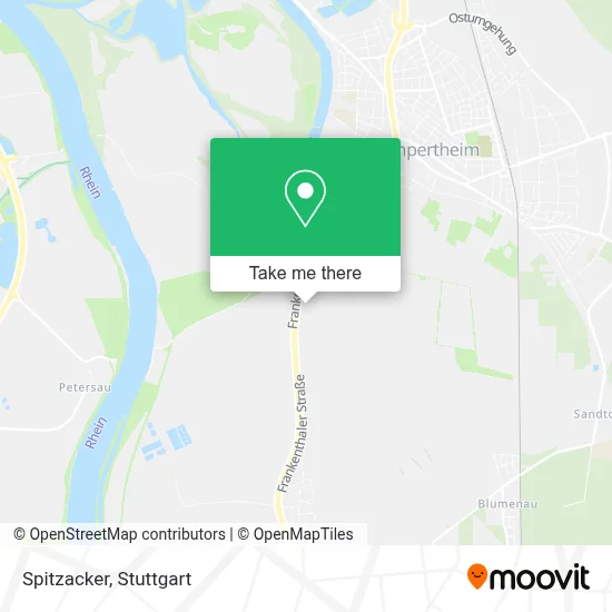 Spitzacker map