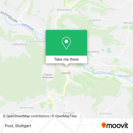 Post map