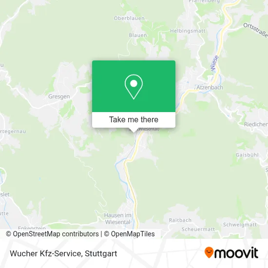 Wucher Kfz-Service map