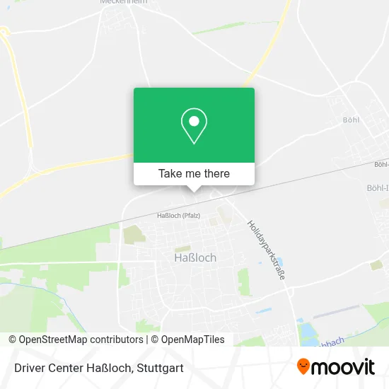 Driver Center Haßloch map