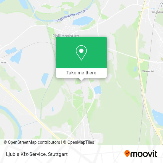 Ljubis Kfz-Service map