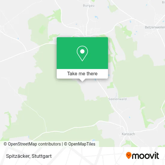 Spitzäcker map