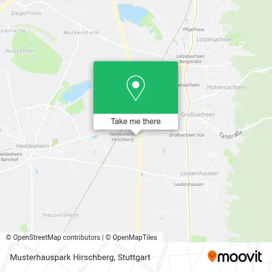 Musterhauspark Hirschberg map