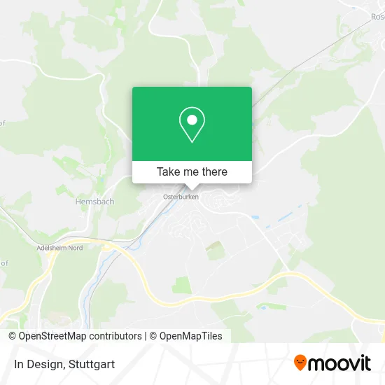 In Design map