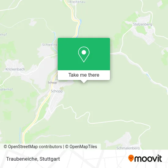 Traubeneiche map