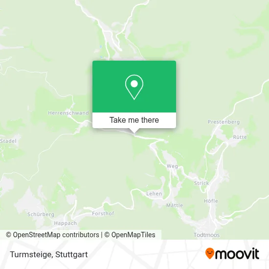Turmsteige map