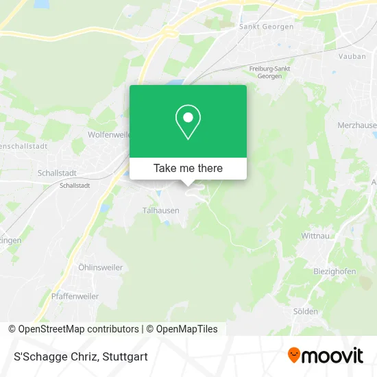 S'Schagge Chriz map