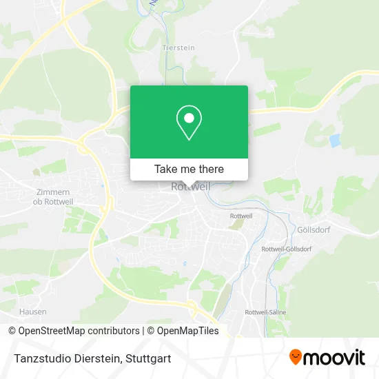 Tanzstudio Dierstein map