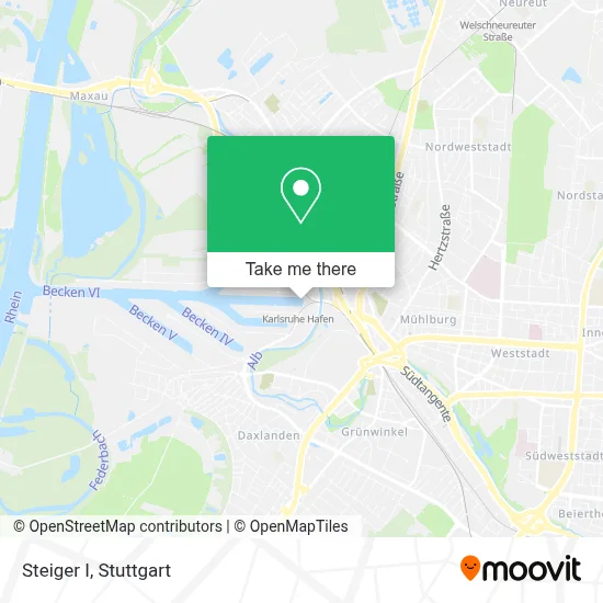 Steiger I map