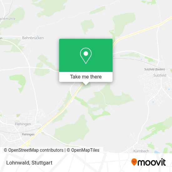 Lohnwald map