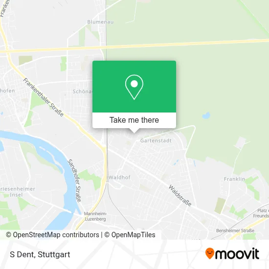 S Dent map