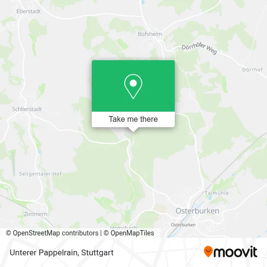 Unterer Pappelrain map