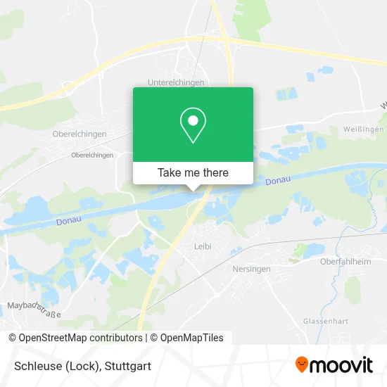 Schleuse (Lock) map