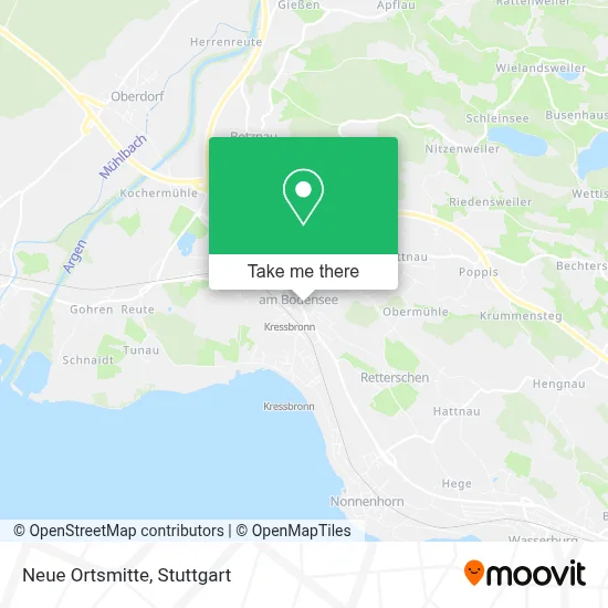 Neue Ortsmitte map