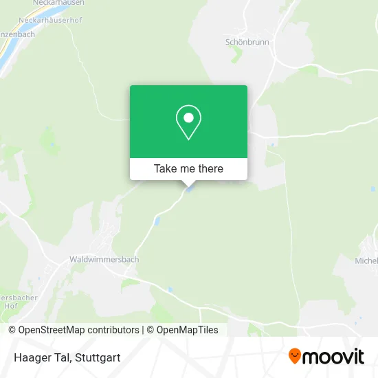 Haager Tal map