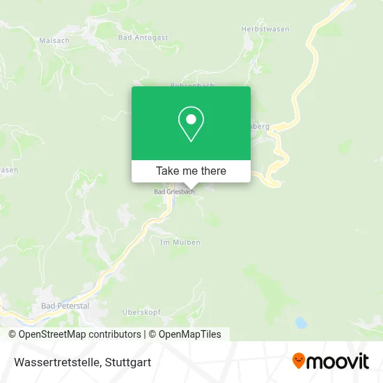 Wassertretstelle map