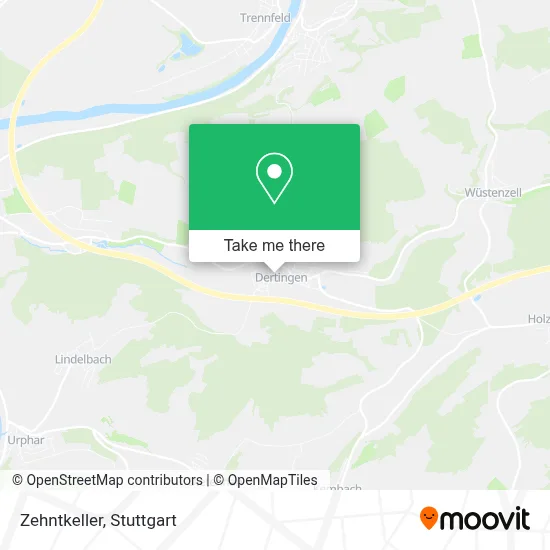 Zehntkeller map
