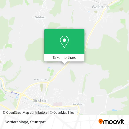 Sortieranlage map