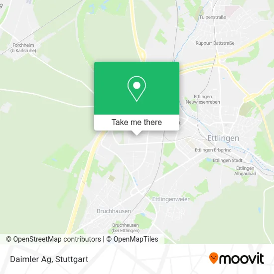 Daimler Ag map