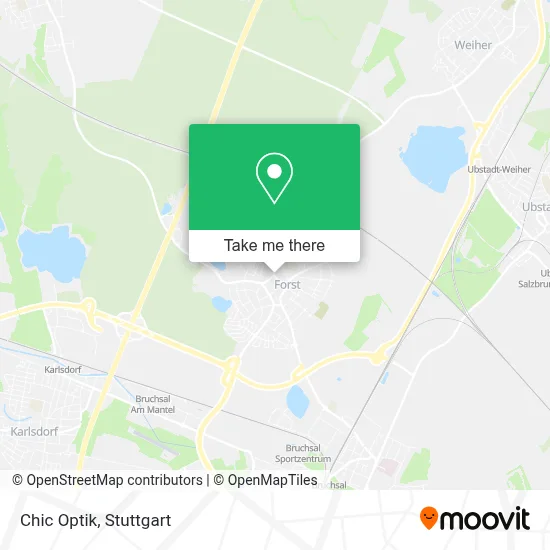 Chic Optik map