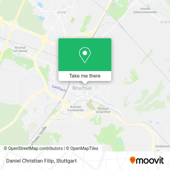 Daniel Christian Filip map
