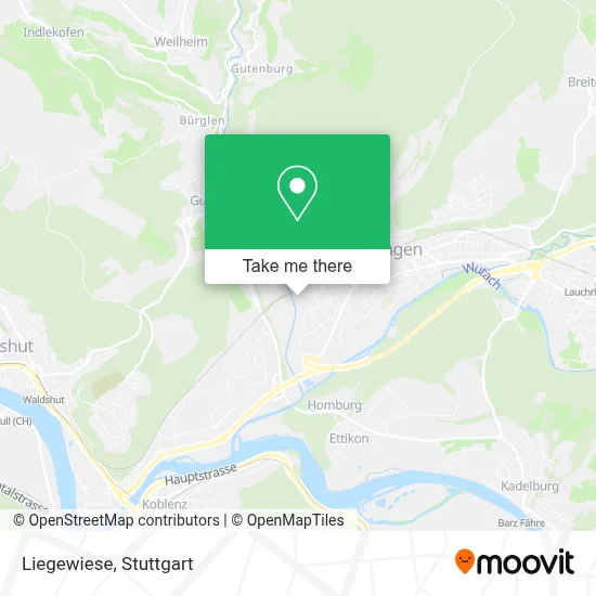 Liegewiese map