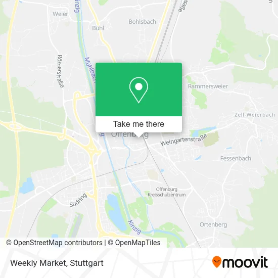 Wochenmarkt map