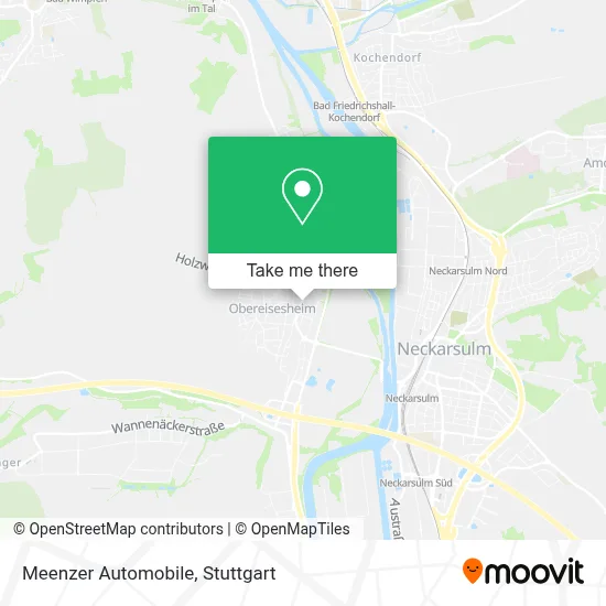 Meenzer Automobile map