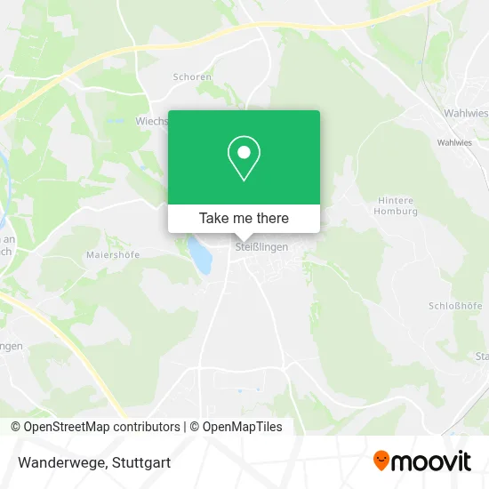 Wanderwege map