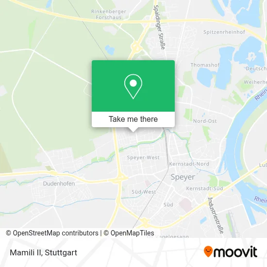 Mamili II map