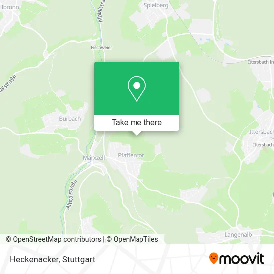 Heckenacker map