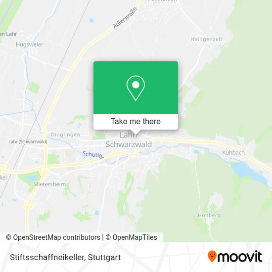 Stiftsschaffneikeller map