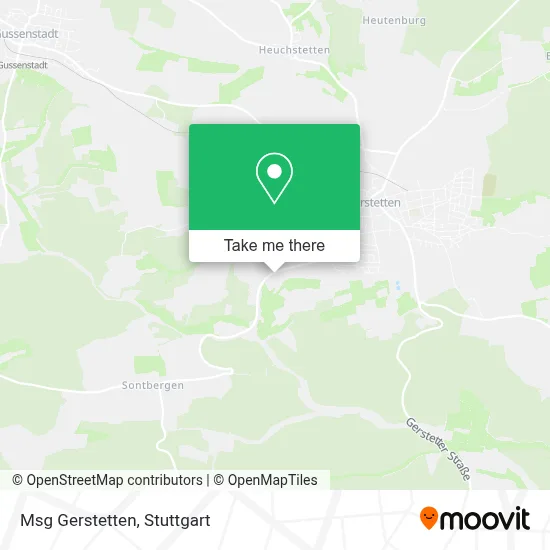 Msg Gerstetten map
