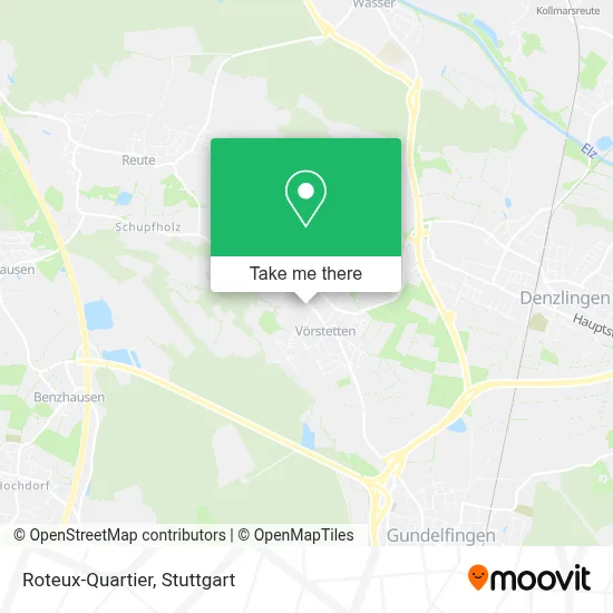 Roteux-Quartier map