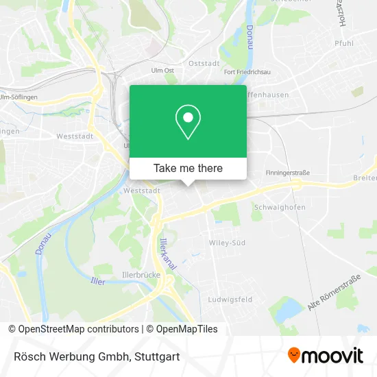 Rösch Werbung Gmbh map