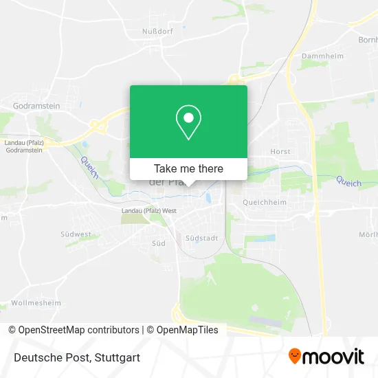 Deutsche Post map