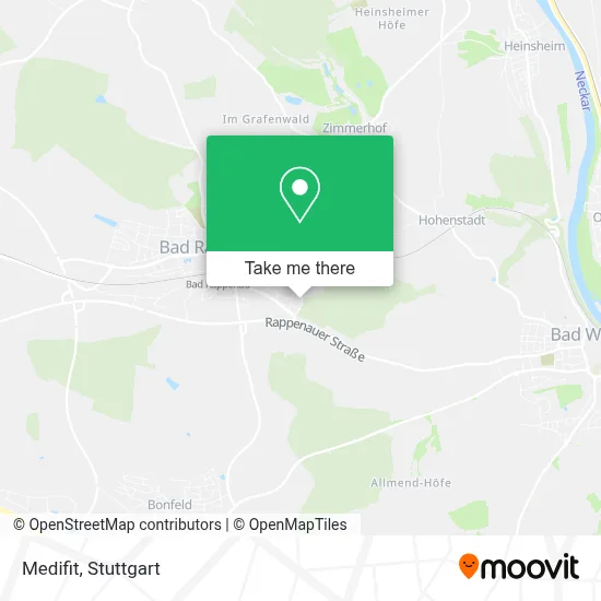 Medifit map