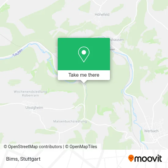 Bims map