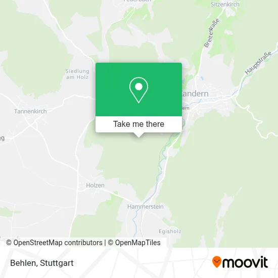 Behlen map