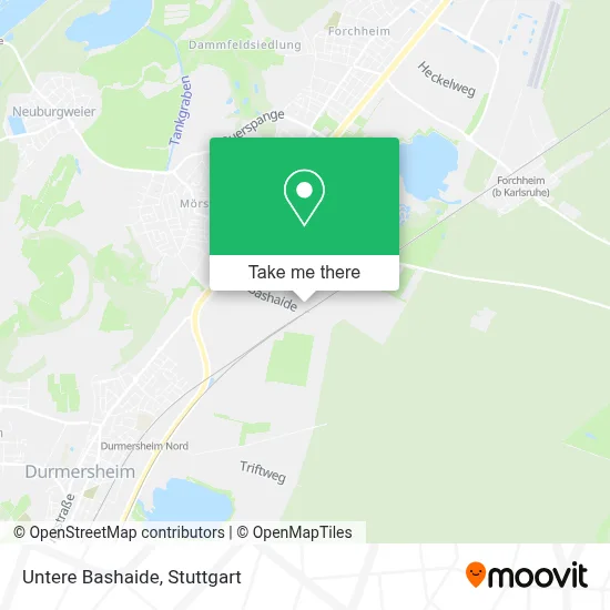 Untere Bashaide map