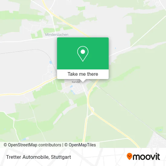 Tretter Automobile map