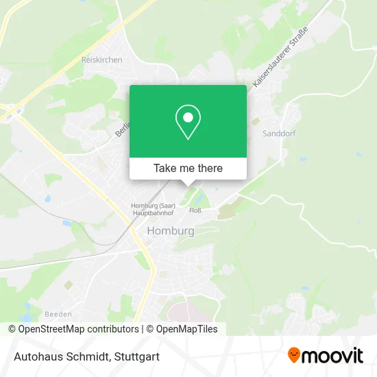 Autohaus Schmidt map