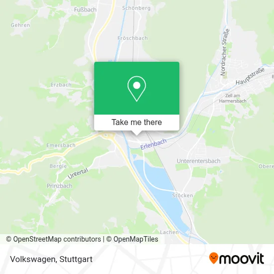 Volkswagen map
