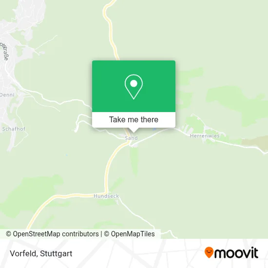 Vorfeld map