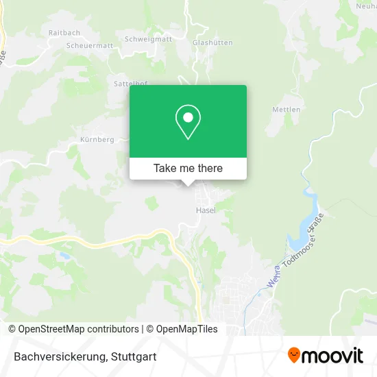 Bachversickerung map