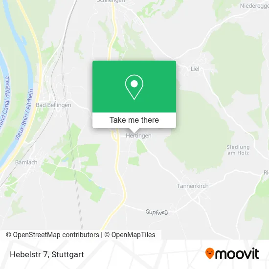 Hebelstr 7 map