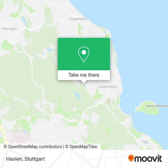 Haslen map